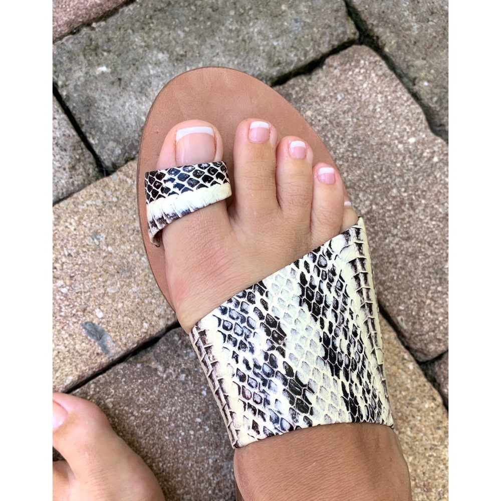 Diane Von Furstenberg  ‘Brittany3’ leather slides